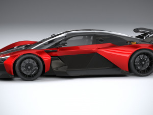 Zenvo Aurora Agil 2026 3D 模型