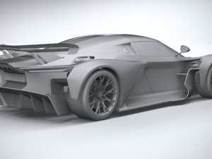 Zenvo Aurora Agil 2026 3D 模型