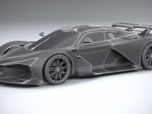 Zenvo Aurora Agil 2026 3D 模型