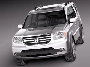 Honda Pilot 2012 3D Model