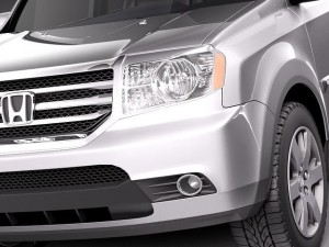 Honda Pilot 2012 3D 모델