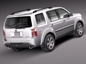 Honda Pilot 2012 3D 모델