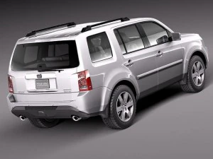 Honda Pilot 2012 3D Model