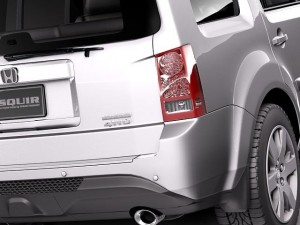 Honda Pilot 2012 3D 모델