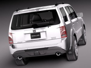 Honda Pilot 2012 3D 모델