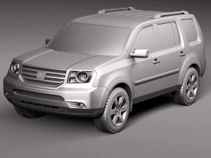 Honda Pilot 2012 3D Model