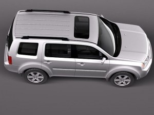 Honda Pilot 2012 3D 모델
