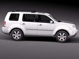 Honda Pilot 2012 3D 모델