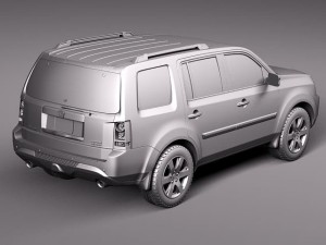 Honda Pilot 2012 3D 모델
