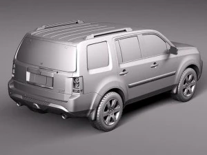 Honda Pilot 2012 3D Model