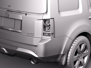 Honda Pilot 2012 3D 모델