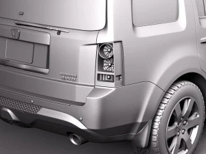 Honda Pilot 2012 3D Model
