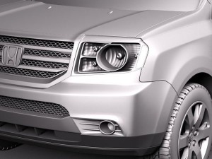 Honda Pilot 2012 3D 모델