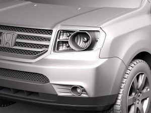 Honda Pilot 2012 3D Model