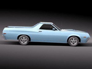 Ranchero 1972 3D 模型