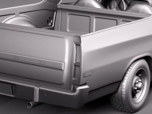 Ranchero 1972 3D 模型
