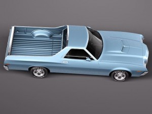 Ranchero 1972 3D 模型