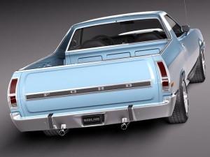 Ranchero 1972 3D 模型