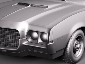 Ranchero 1972 3D 模型