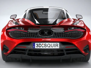 McLaren 750S 2024 3D Model