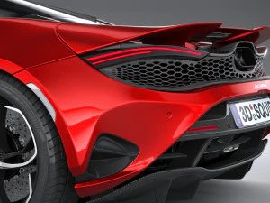 McLaren 750S 2024 3D Model