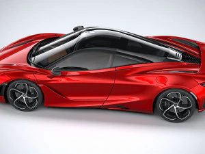 McLaren 750S 2024 3D Model