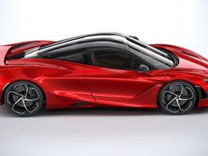 McLaren 750S 2024 3D Model