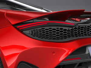 McLaren 750S 2024 3D Модель