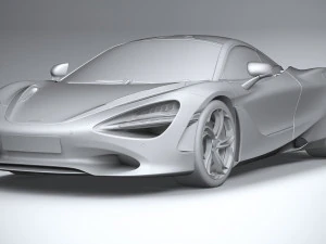 McLaren 750S 2024 3D Model