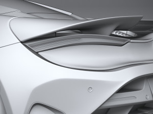 McLaren 750S 2024 3D Модель