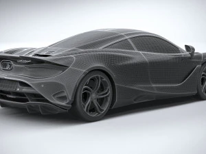 McLaren 750S 2024 3D Model
