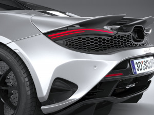 McLaren 750S Spider 2024 3D 모델