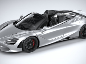 McLaren 750S Spider 2024 3D 모델