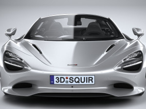 McLaren 750S Spider 2024 3D 모델