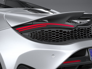 McLaren 750S Spider 2024 3D 모델