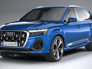 Audi Q7 2025 3D Model