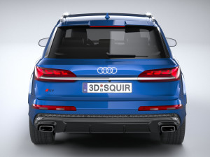 Audi Q7 2025 3D 模型