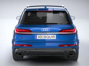 Audi Q7 2025 3D Model