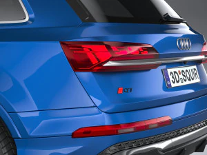 Audi Q7 2025 3D Model