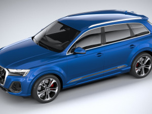 Audi Q7 2025 3D 模型