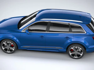 Audi Q7 2025 3D Model