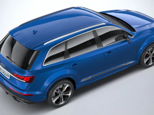 Audi Q7 2025 3D Model