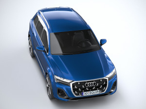 Audi Q7 2025 3D 模型