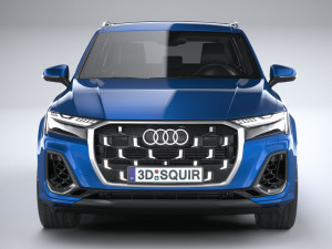 Audi Q7 2025 3D 模型