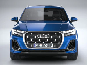 Audi Q7 2025 3D Model