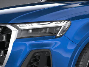 Audi Q7 2025 3D Model