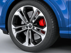 Audi Q7 2025 3D Model