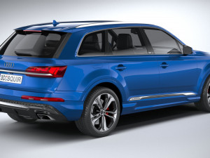 Audi Q7 2025 3D 模型
