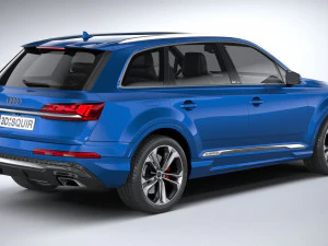 Audi Q7 2025 3D Model