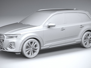 Audi Q7 2025 3D 模型